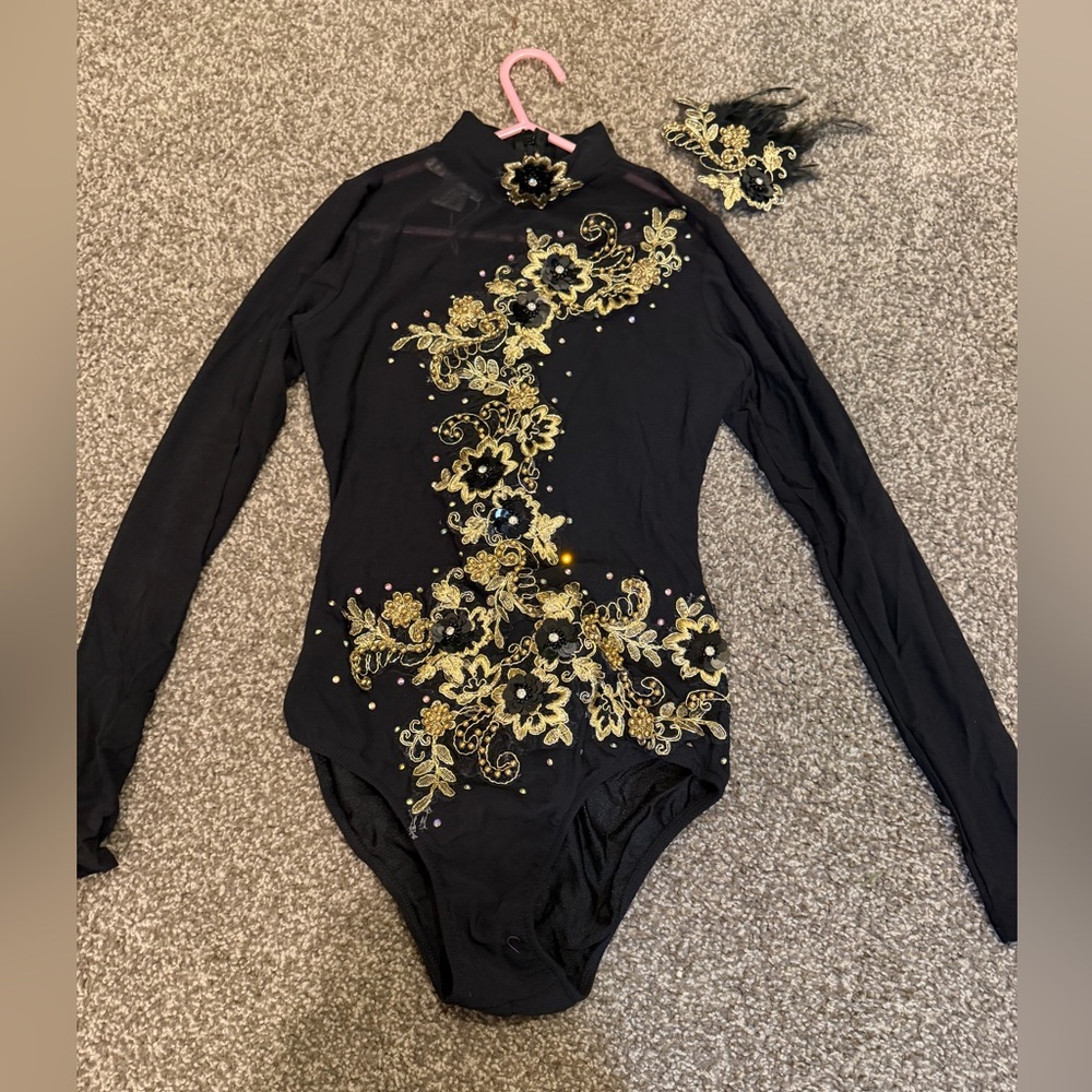 New Glamour Costumes contemporary, lyrical dance costume Adult Small